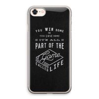 Life: iPhone 8 Transparant Hoesje