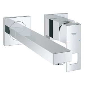 GROHE Eurocube afbouwdeel voor inbouw wandkraan M size met uitloop 23cm chroom 23447000