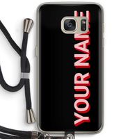 Namecase: Samsung Galaxy S7 Transparant Hoesje met koord