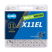 KMC ketting x11el silver 118s waxed KMC ketting x11el silver 118s waxed