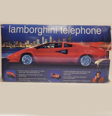 Vintage 1994 Lamborghini Countach Telefoon (Genuine Replica)