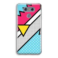 Pop Art #3: LG G6 Transparant Hoesje