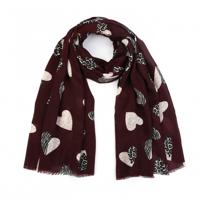 Sunset Fashion - Rood | Dames | Sjaal | Rood | One Size | regular | Kamst mode
