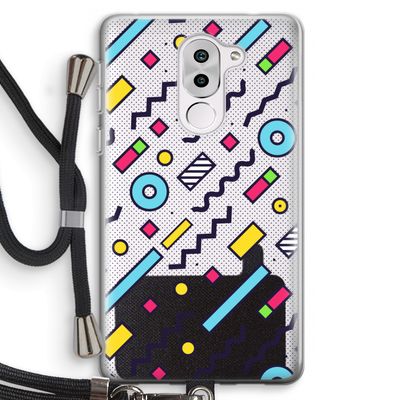 8-bit N°8: Honor 6X Transparant Hoesje met koord