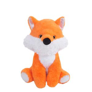 Knuffeldier Vos Reintje - zachte pluche stof - dieren knuffels - oranje - 28 cm