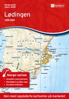 Wandelkaart - Topografische kaart 10138 Norge Serien Lødingen | Nordeca