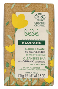 Klorane Bebe Bio Cleansing Bar 100 g