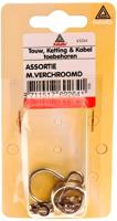 Clip ring s-haak ass v.chr 14st - Deltafix