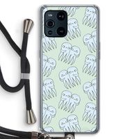 Octopussen: Oppo Find X3 Transparant Hoesje met koord