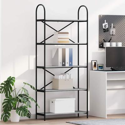 Boekenkast Grijs sonoma 80 x 30 x 183 cm Bewerkt hout