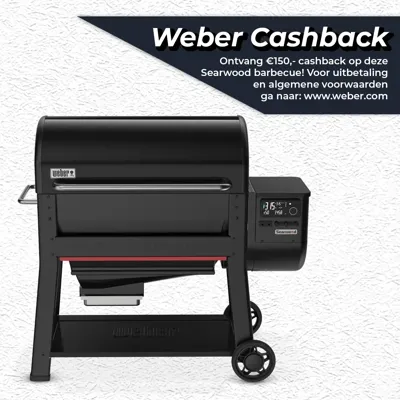 Weber Searwood XL 600 Pellet BBQ Barbecue Grill Smoker