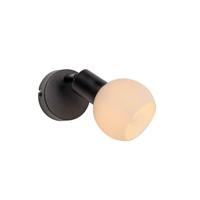 Just Light Zwarte wandlampLoki 1-lichts - 12150-18