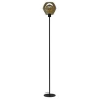 Masterlight Vloerlamp zwartQuinto Smoke met smoke gestreept glas - 1261-05-155-05-8 Masterlight Vloerlamp zwartQuinto Smoke met smoke gestreept glas - 1261-05-155-05-8