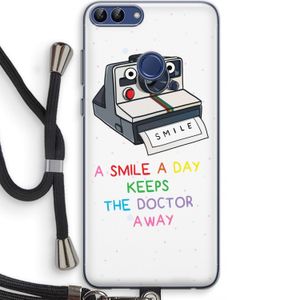 Smile: Huawei P Smart (2018) Transparant Hoesje met koord