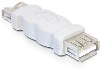Delock 65012 Adapter Geslachtswisselaar USB-A female - USB-A female