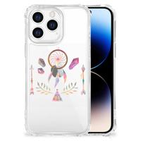 iPhone 14 Pro Stevig | Bumper Hoesje | Boho Dreamcatcher