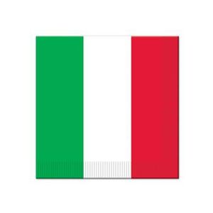 16x Italie thema servetten 33 x 33 cm, papieren wegwerp servetje