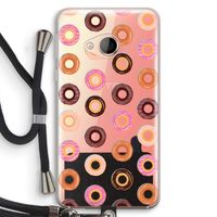 Donuts: HTC U Play Transparant Hoesje met koord Donuts: HTC U Play Transparant Hoesje met koord