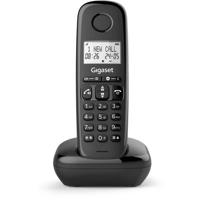 Gigaset BASIC 100 Zwart Mono draadloze telefoon, 1,5 inch scherm, handsfree en oproepblokkering