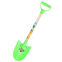 Summerplay Speelgoed piraten schep - voor kinderen - punt - kunststof - groen - 49 cm   -