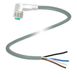 Pepperl+Fuchs 240001-0003 Sensor/actuator connector, geassembleerd Aantal polen (sensoren): 4 0.6 m 1 stuk(s)