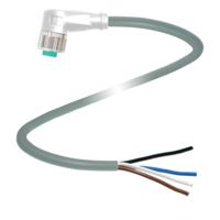Pepperl+Fuchs 240001-0003 Sensor/actuator connector, geassembleerd Aantal polen (sensoren): 4 0.6 m 1 stuk(s)