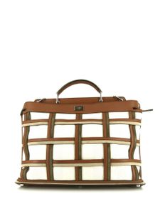 Fendi Pre-Owned sac à main Peekaboo - Marron