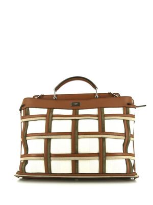 Fendi Pre-Owned sac à main Peekaboo - Marron