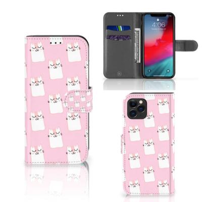Apple iPhone 11 Pro | Telefoonhoesje | Met pasjeshouder | Sleeping Cats