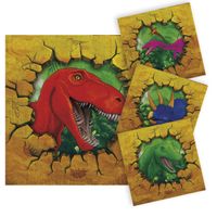 Folat BV Dino servetten, 16st. - 2 laags