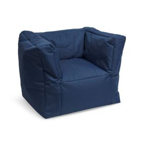 Jollein fauteuiltje Beanbag jeans blue Maat