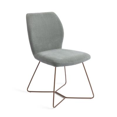Jesper Home Eetkamerstoel 'Ikata' Beehive Rose, kleur Breezy Blue