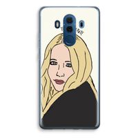 Mary Kate: Huawei Mate 10 Pro Transparant Hoesje