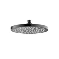 Hotbath Hoofddouche Ace Rond 23 cm Gepolijst Zwart PVD
