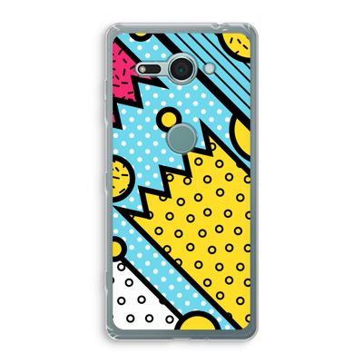 Pop Art #1: Sony Xperia XZ2 Compact Transparant Hoesje