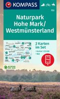 Wandelkaart 753 Naturpark Hohe Mark - Westmünsterland | Kompass - thumbnail