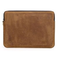 NorthLife - Laptop 13 inch - Lederen sleeve - Cognac