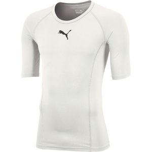 Puma LIGA Baselayer Shortsleeve - Opruiming - Kleding - White - maat M