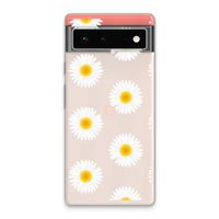 Margrietjes: Google Pixel 6 Transparant Hoesje