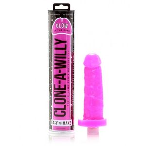 Clone A Willy Kit - Glow In The Dark Kit Roze