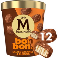 Magnum Bonbon IJs Salted Caramel & Almond 12 x 17 ml bij Jumbo