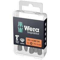 Wera 05057656001 Kruis-bit 2 F 6.3 5 stuk(s)