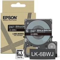 Epson LK-6BWJ Zwart, Wit