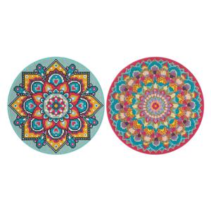 Creative Craft Group Diamond Painting Mandala Canvas, 30cm