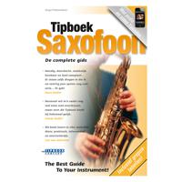 Tipboek saxofoon met tipcodes