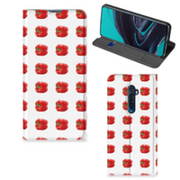OPPO Reno2 Flip Style Cover Paprika Red - thumbnail