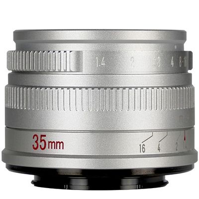 7artisans 35mm F/1.4 Sony E zilver