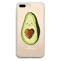 Avocuddle: iPhone 7 Plus Transparant Hoesje
