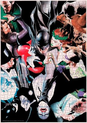DC Comics: Enemies of Batman 1000 Piece Puzzle