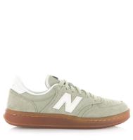 New Balance - T500 leren sneakers groen Suede Unisex